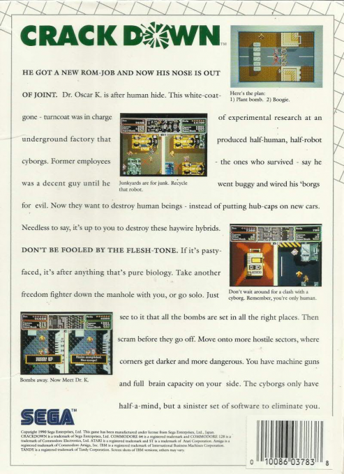 Crack Down — box-2D-back (US)