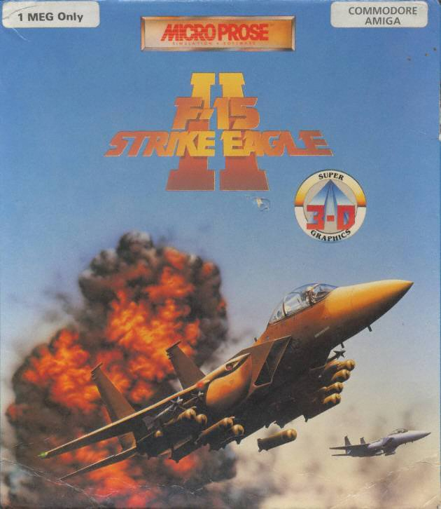 F-15 Strike Eagle II box art