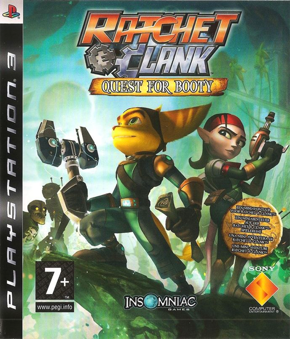 Ratchet & Clank - Quest for Booty — box-2D (NL)