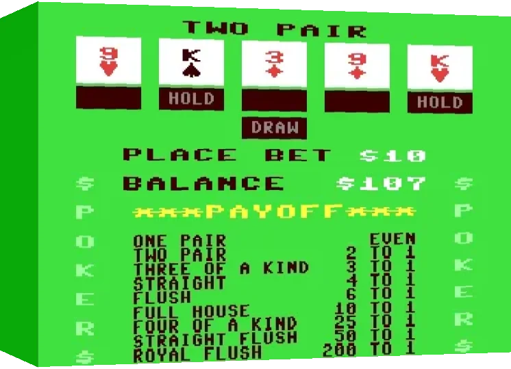 Video Poker — box-3D (WOR)