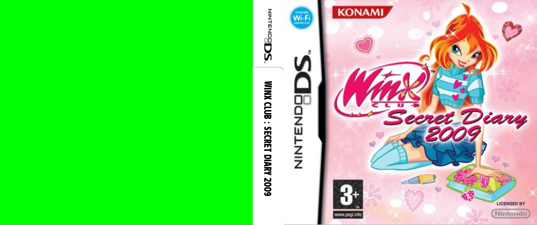 Winx Club - Secret Diary 2009 — box-texture (EU)