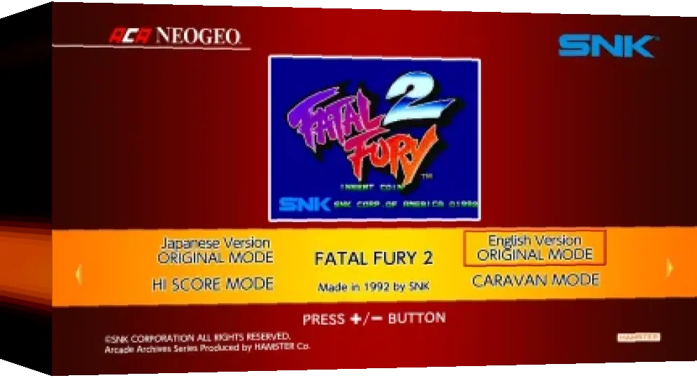 Aca Neogeo Fatal Fury 2 — box-3D (WOR)