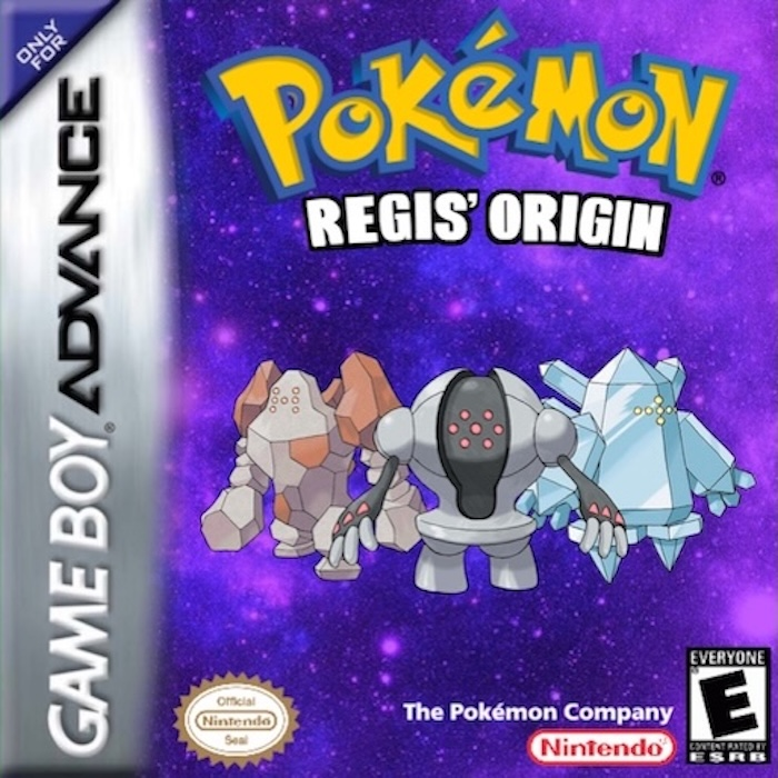 Pokémon : Regis Origin box art