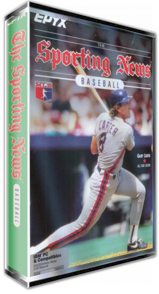 Sporting News Baseball, The — box-3D (US)