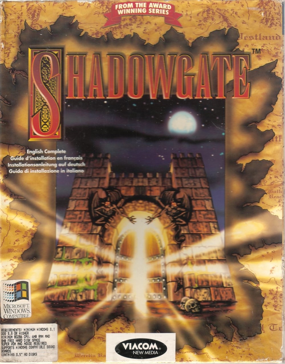 Shadowgate box art