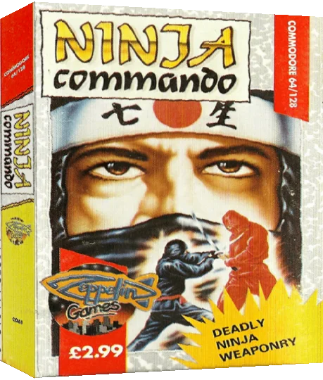 Ninja Commando — box-3D (EU)