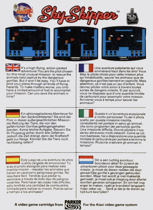 Sky Skipper — box-2D-back (EU)