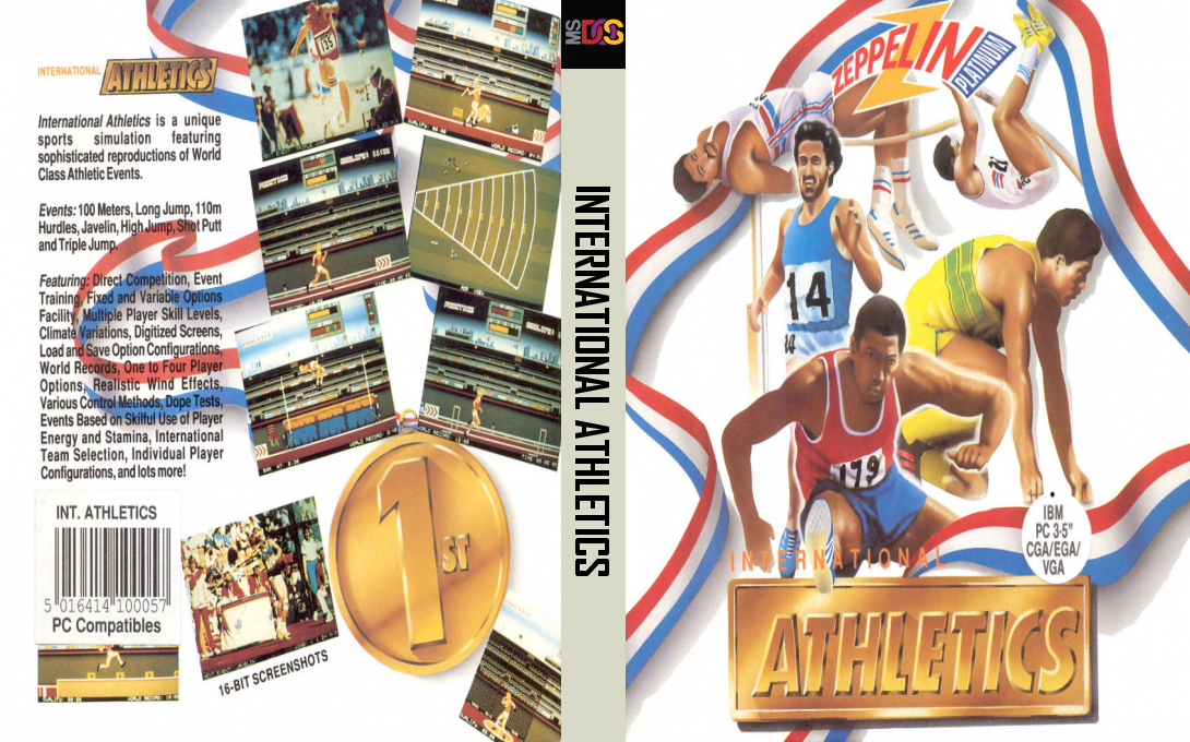 International Athletics — box-texture (EU)