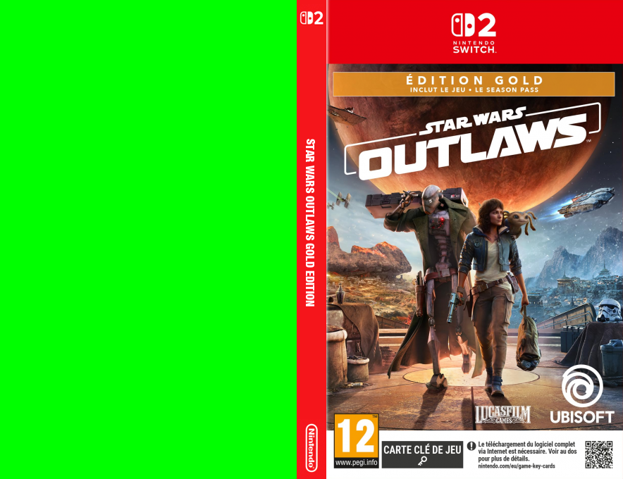 Star Wars Outlaws Gold Edition — box-texture (FR)