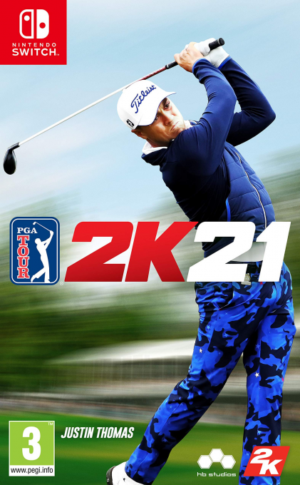 PGA Tour 2K21 box art
