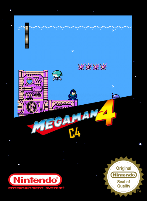 MegaMan IV : C4 box art