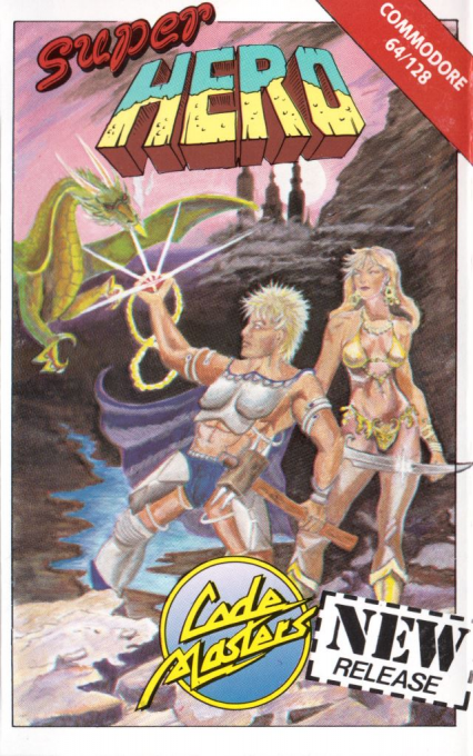 Superhero box art