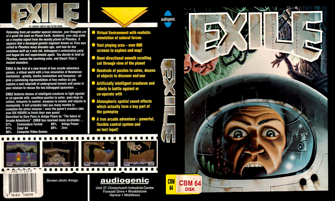 Exile — box-texture (EU)