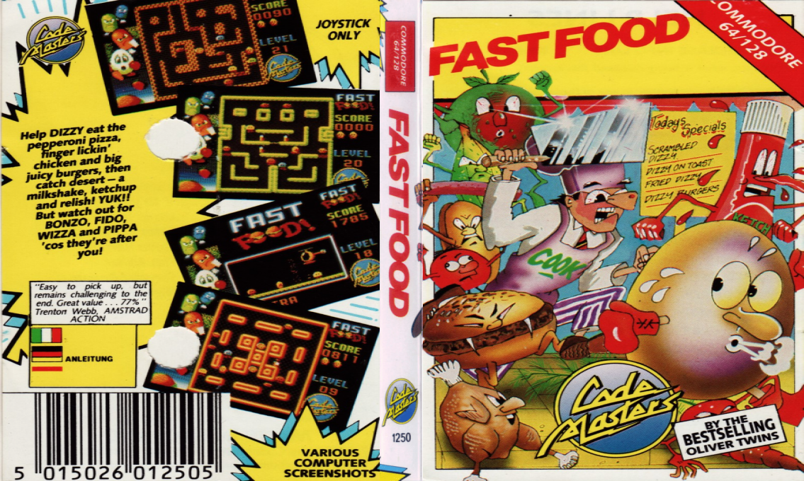 Fast Food! (Codemasters) — box-texture (EU)