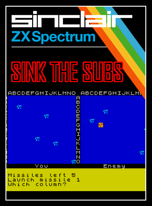 Sink the Subs box art