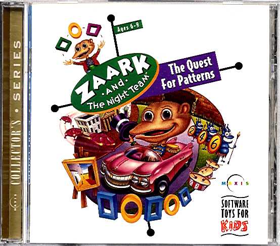 ZAARK and the Night Team: The Quest for Patterns box art
