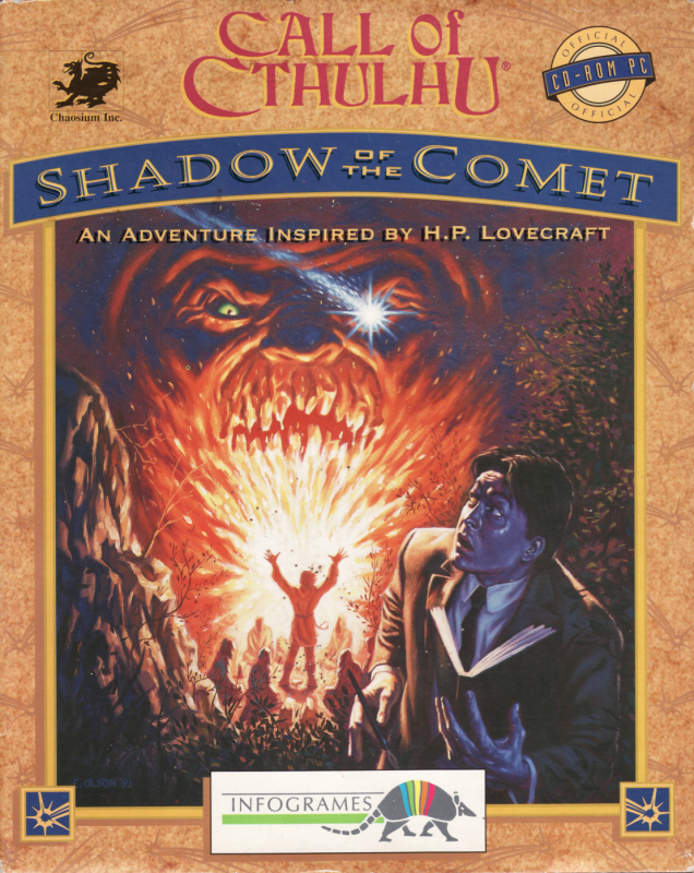 Call of Cthulhu - Shadow of the Comet — box-2D (EU)