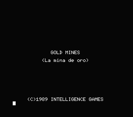 Gold Mines - La Mina De Oro — sstitle (SP)