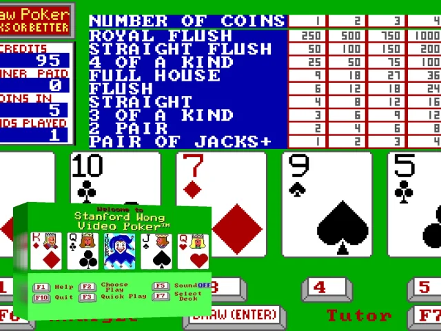 Stanford Wong Video Poker — mixrbv2 (WOR)