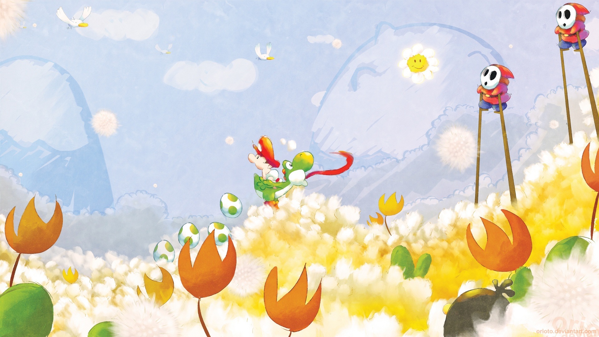 Yoshi's Island DS — fanart