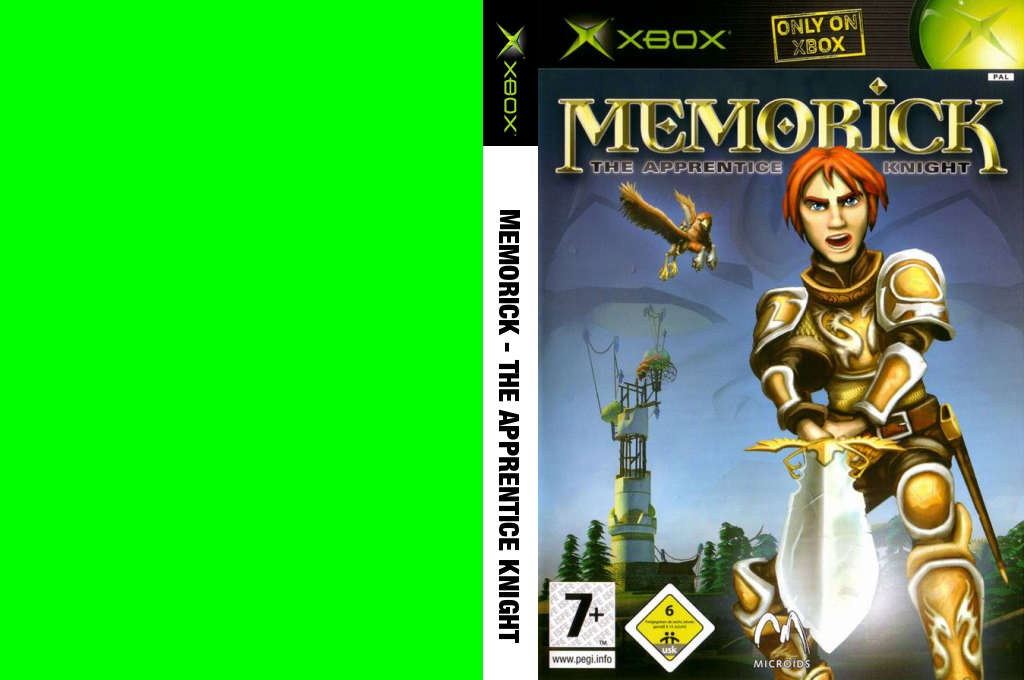 Knight's Apprentice - Memorick's Adventures — box-texture (EU)