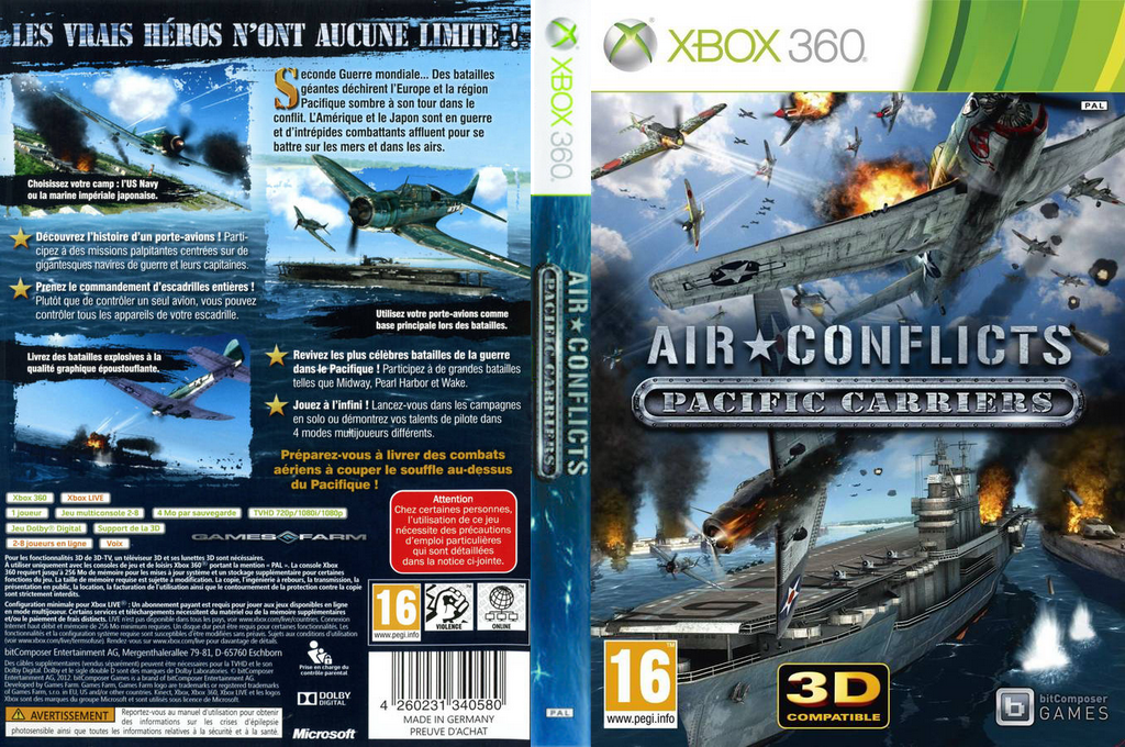 Air Conflicts - Pacific Carriers — box-texture (EU)