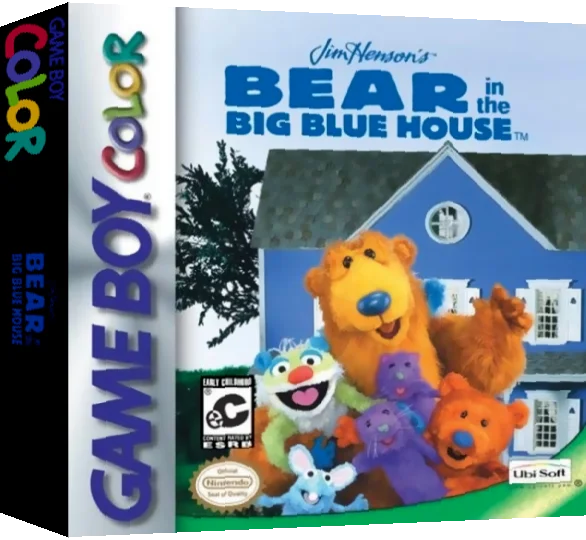 Jim Henson's Bear in the Big Blue House — box-3D (US)