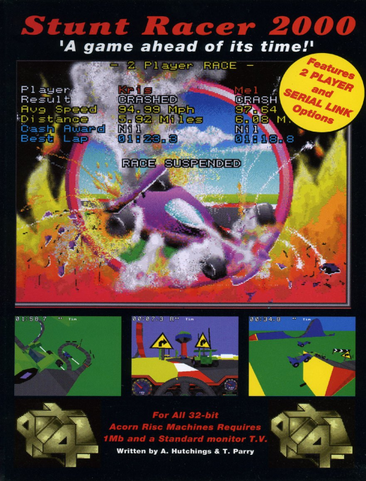 Stunt Racer 2000 box art