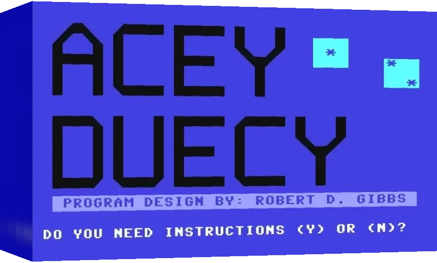 Acey Ducey v.2.0 — box-3D (WOR)
