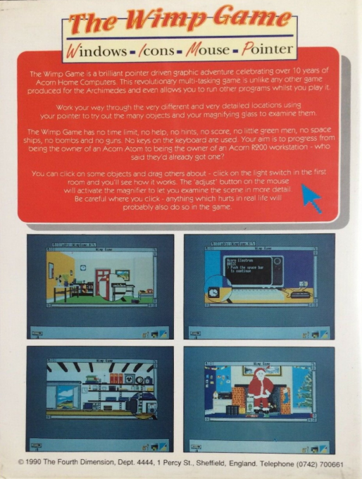 The Wimp Game — box-2D-back (WOR)