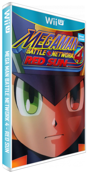 Megaman Battle Network 4 - Red Sun — box-3D (CUS)