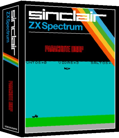 Parachute Drop — box-3D (SS)