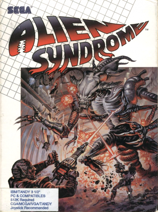 Alien Syndrome box art
