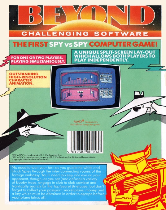 Spy Vs Spy — box-2D-back (EU)