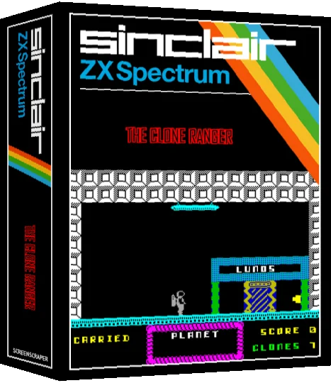 The Clone Ranger — box-3D (SS)
