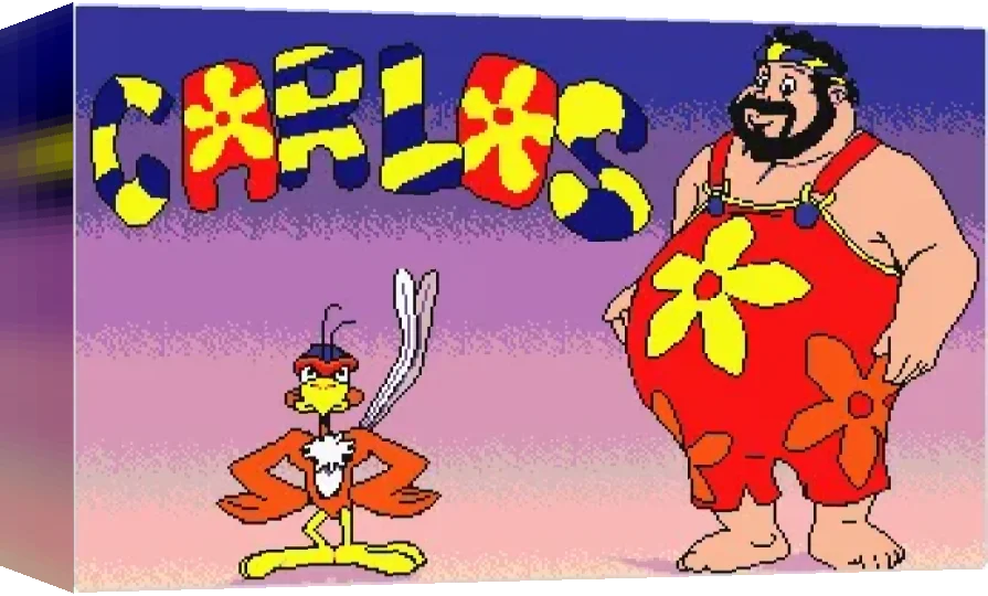 Aventures De Carlos, Les — box-3D (WOR)