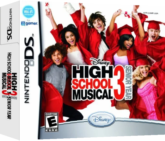 High School Musical 3 - Senior Year — box-3D (US)