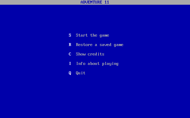 Mysterious Adventure No. 11: Waxworks — sstitle (WOR)