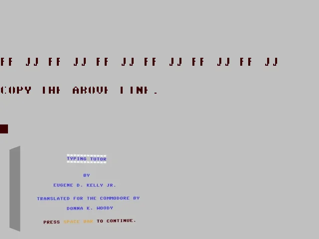 Typing Tutor — mixrbv2 (WOR)