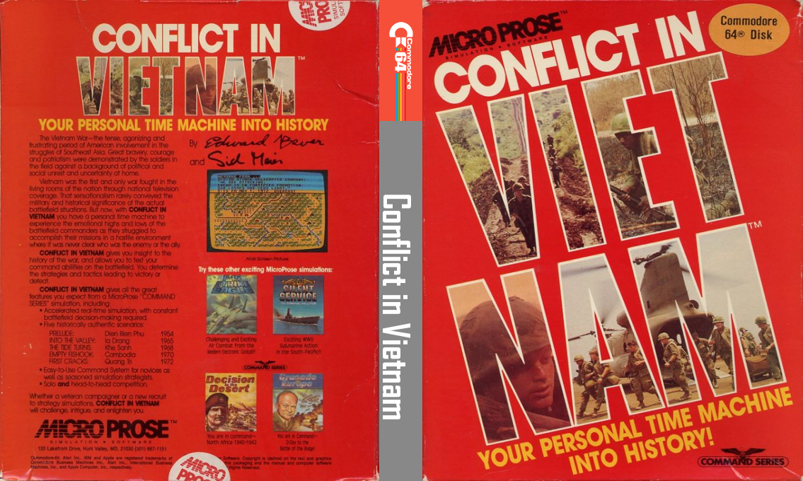 Conflict In Vietnam — box-texture (US)