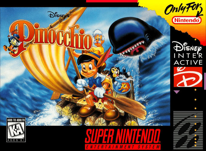 Pinocchio box art