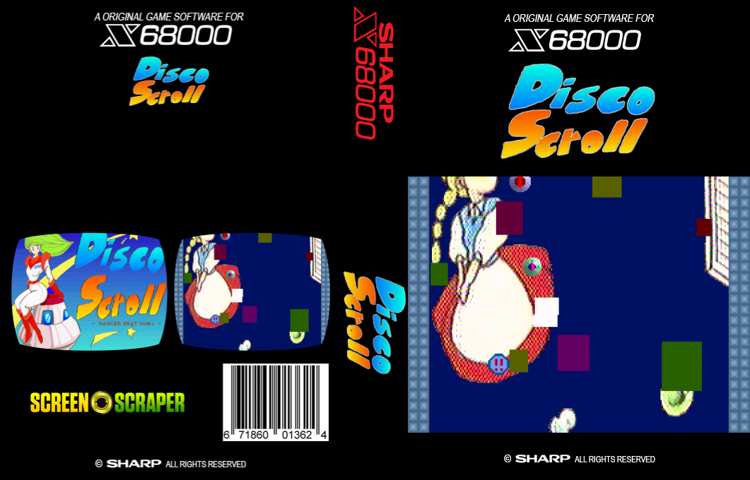 Disco Scroll — box-texture (SS)