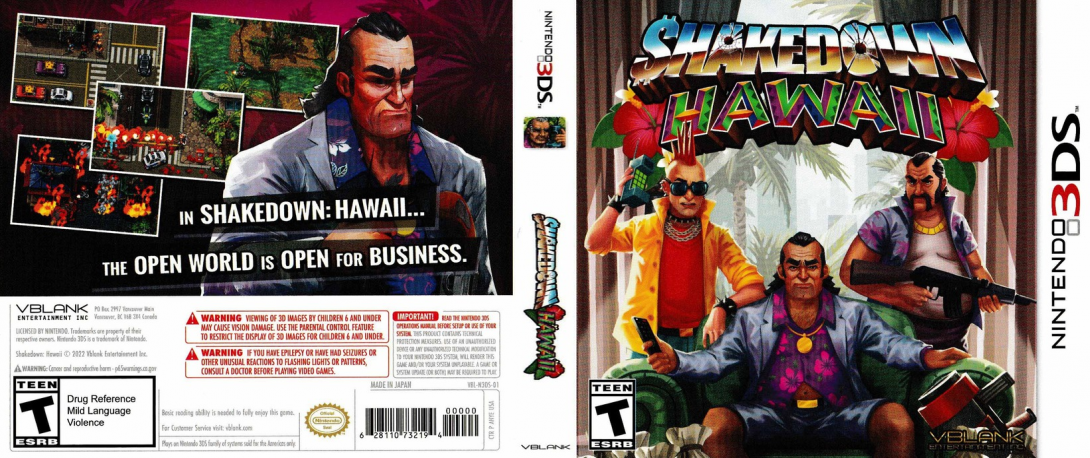Shakedown - Hawaii — box-texture (US)