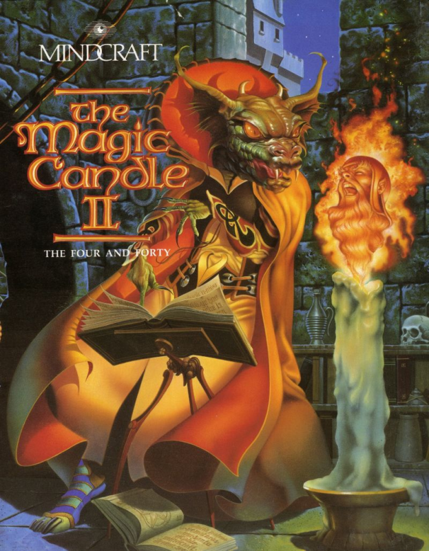 Magic Candle 2 - The Four And Forty, The — box-2D (EU)