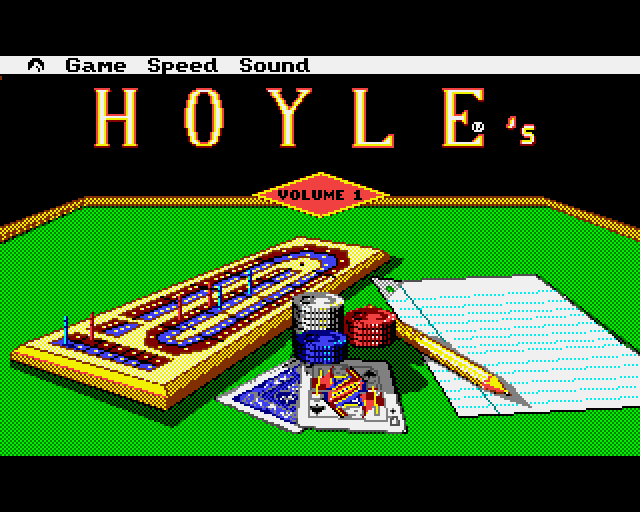 Hoyle Official Book of Games - Volume 1 — sstitle (WOR)