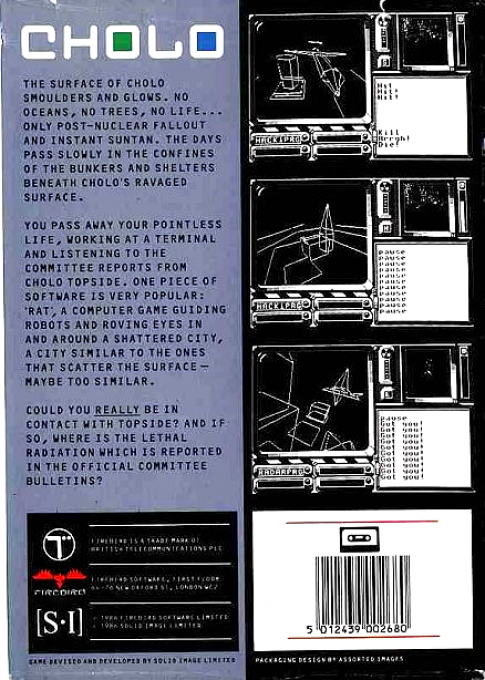Cholo — box-2D-back (EU)
