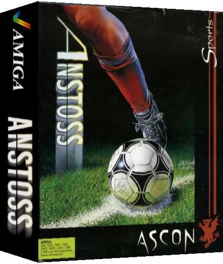 Anstoss - Die Fussball-Manager-Simulation — box-3D (DE)