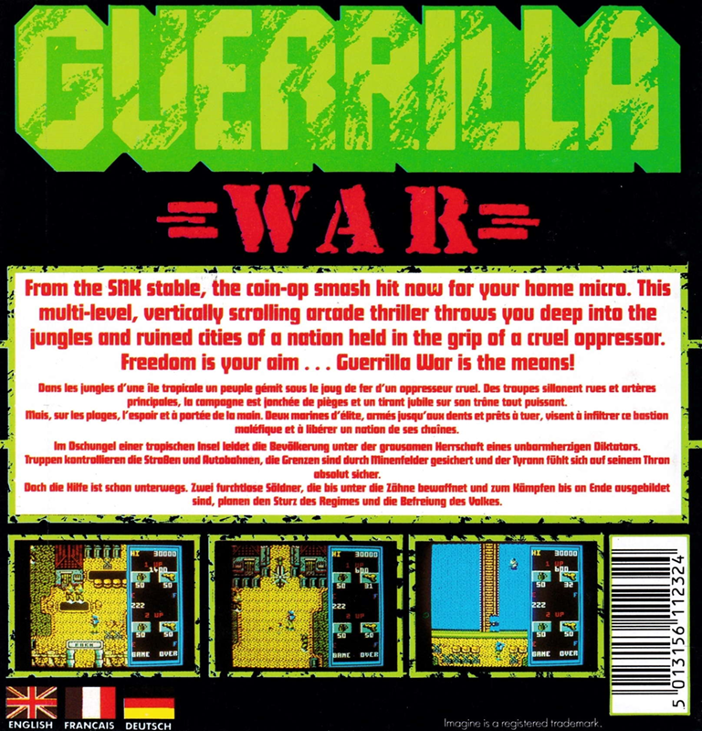 Guerrilla War — box-2D-back (EU)