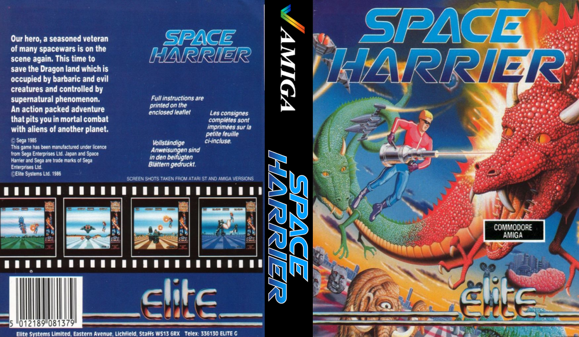 Space Harrier — box-texture (EU)