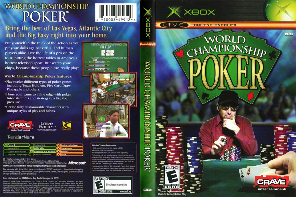 World Championship Poker — box-texture (US)